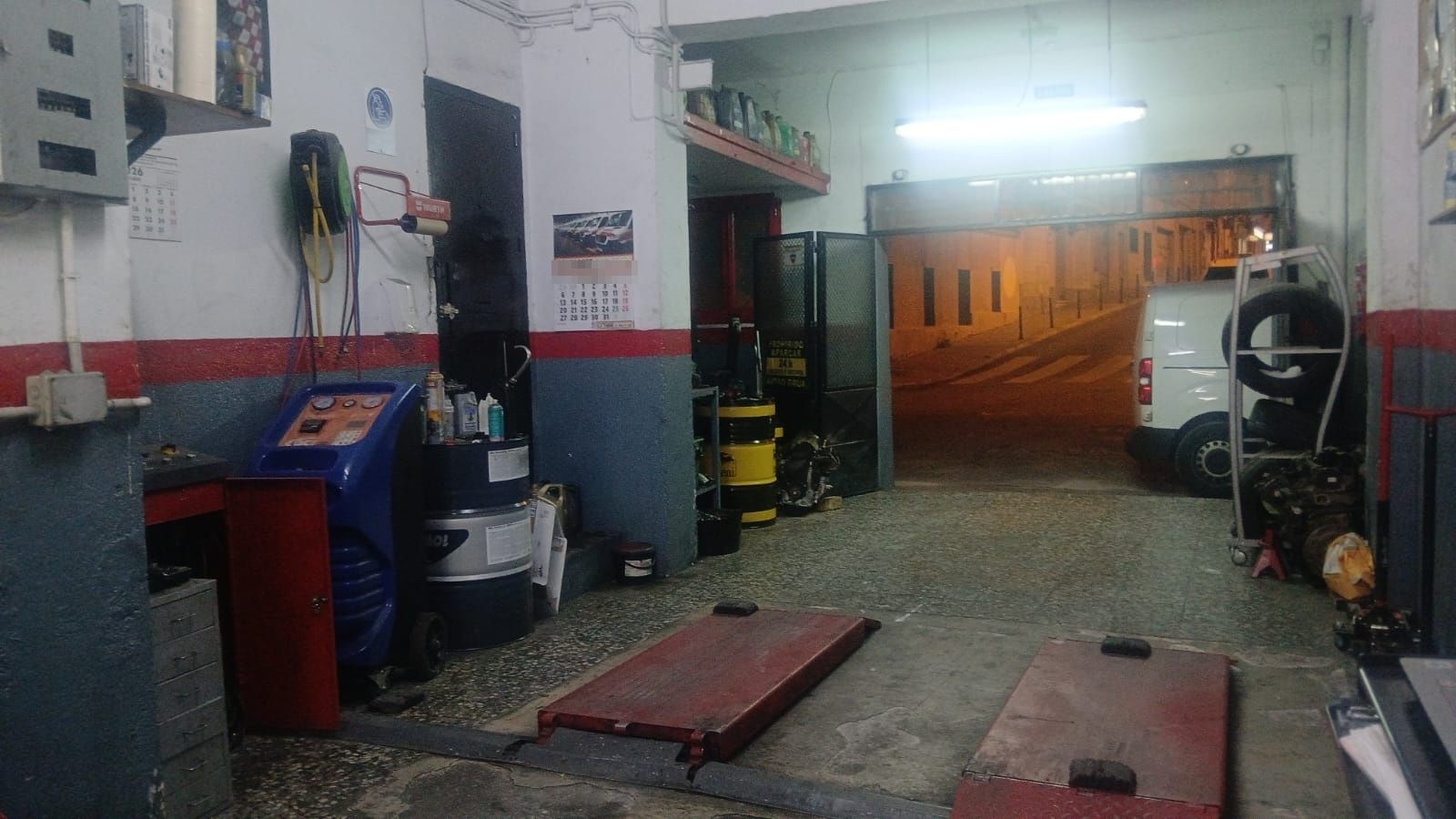 Interior de las instalaciones de Taller Hijos Román